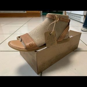 born alice ankle strap leather sandal